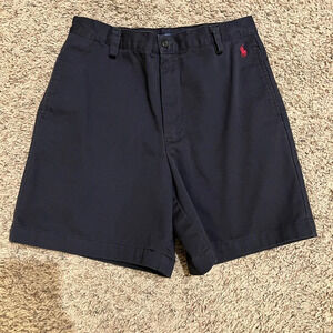 Ralph Lauren Sport Women Size 4 Black Chino Shorts